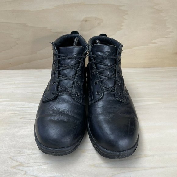 Thorogood Mens Soft Streets Plain Toe Black Chukka Work Shoes 834-6906 Size 11.5 main image 9